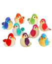 BIRDIES WITH SOUND 14 CM